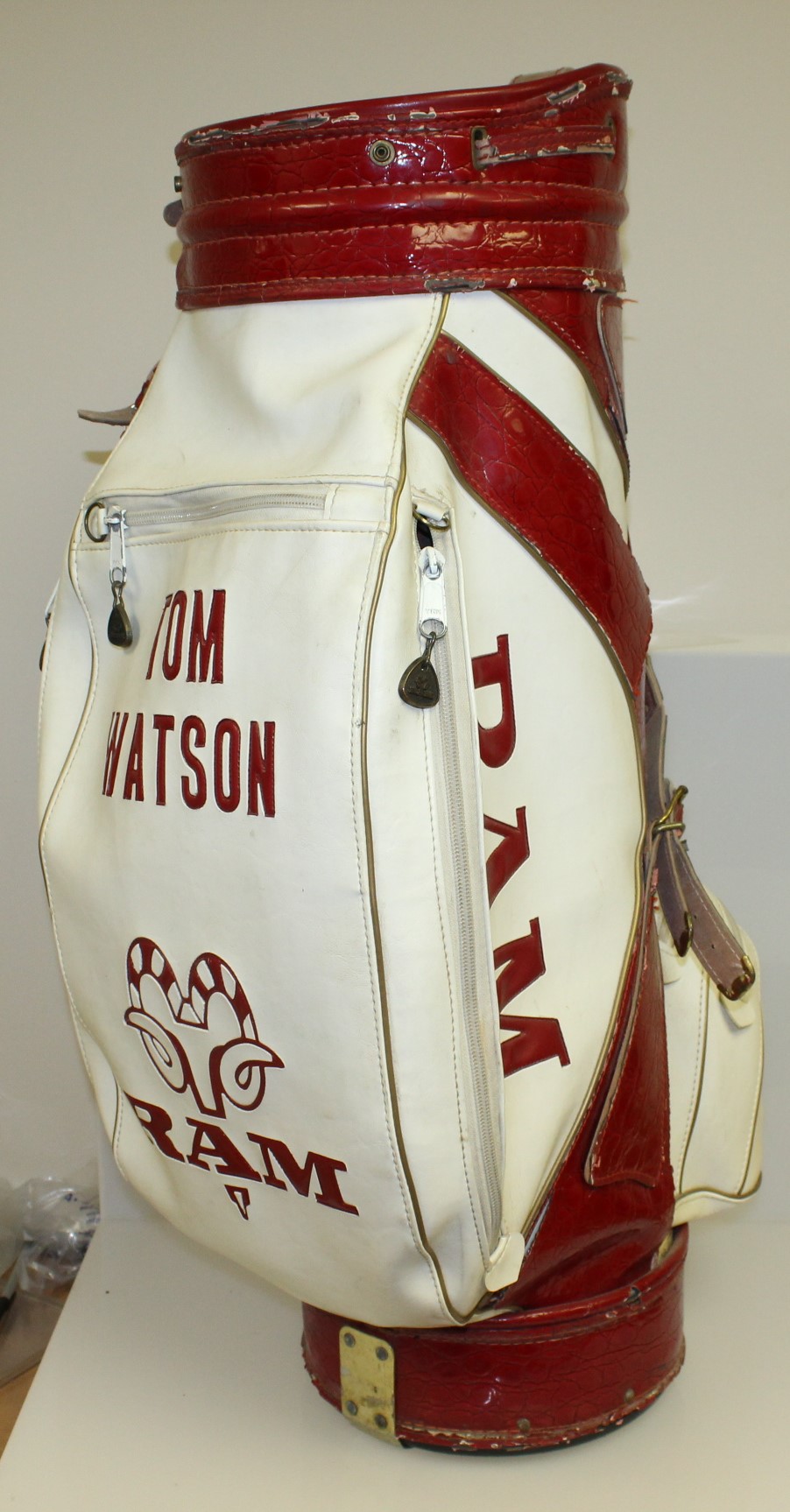 Lot Detail Tom Watson Match Used Ram Golf Bag