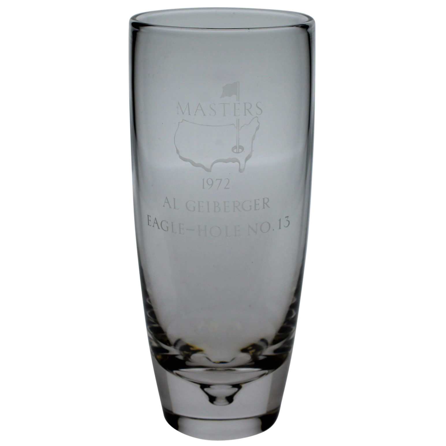 Lot Detail 1972 Masters Awarded Eagle Hole 13 Crystal Highball Glass
