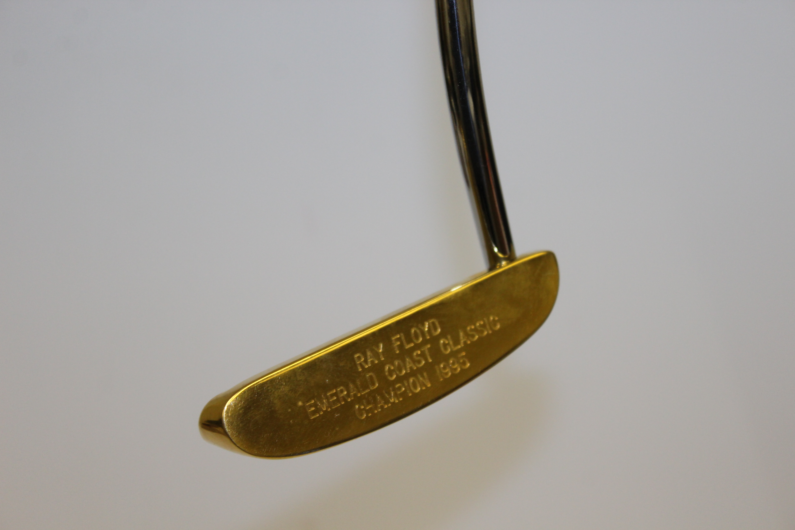 Lot Detail Ray Floyd's PING B60 Gold Putter Awarded for Senior Tour's