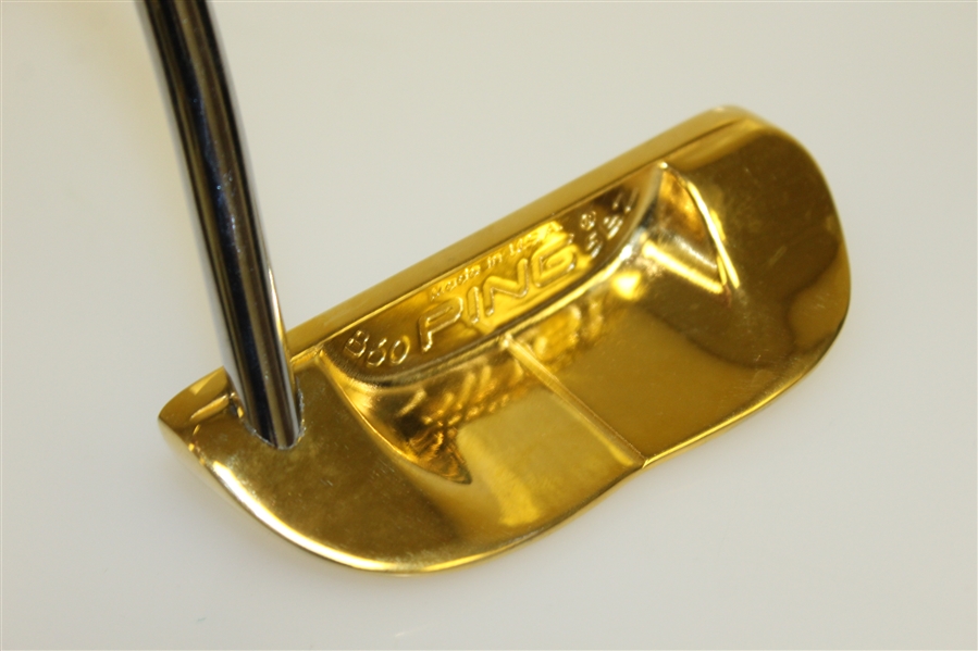 Lot Detail Ray Floyd's PING B60 Gold Putter Awarded for Senior Tour's