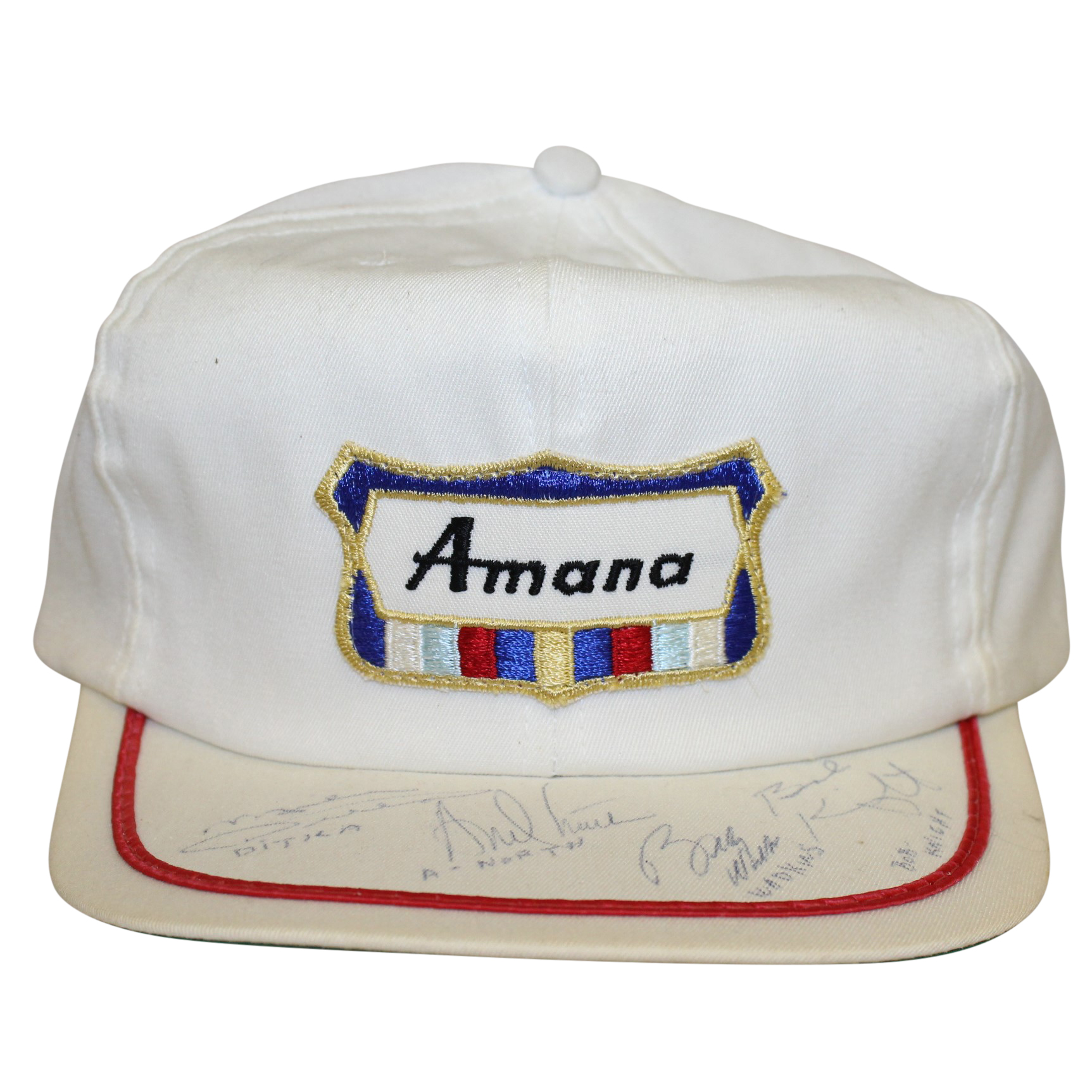 Lot Detail Vintage Amana PGA Tour Hat Signed By Mike Ditka, Bobby
