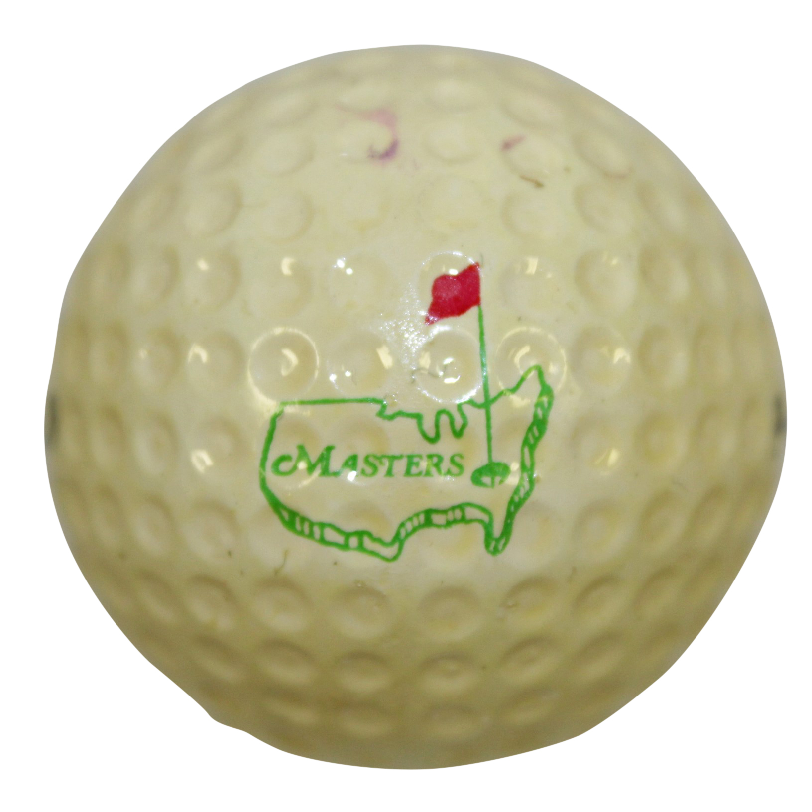 Lot Detail Vintage Masters Logo ProStaff Golf Ball