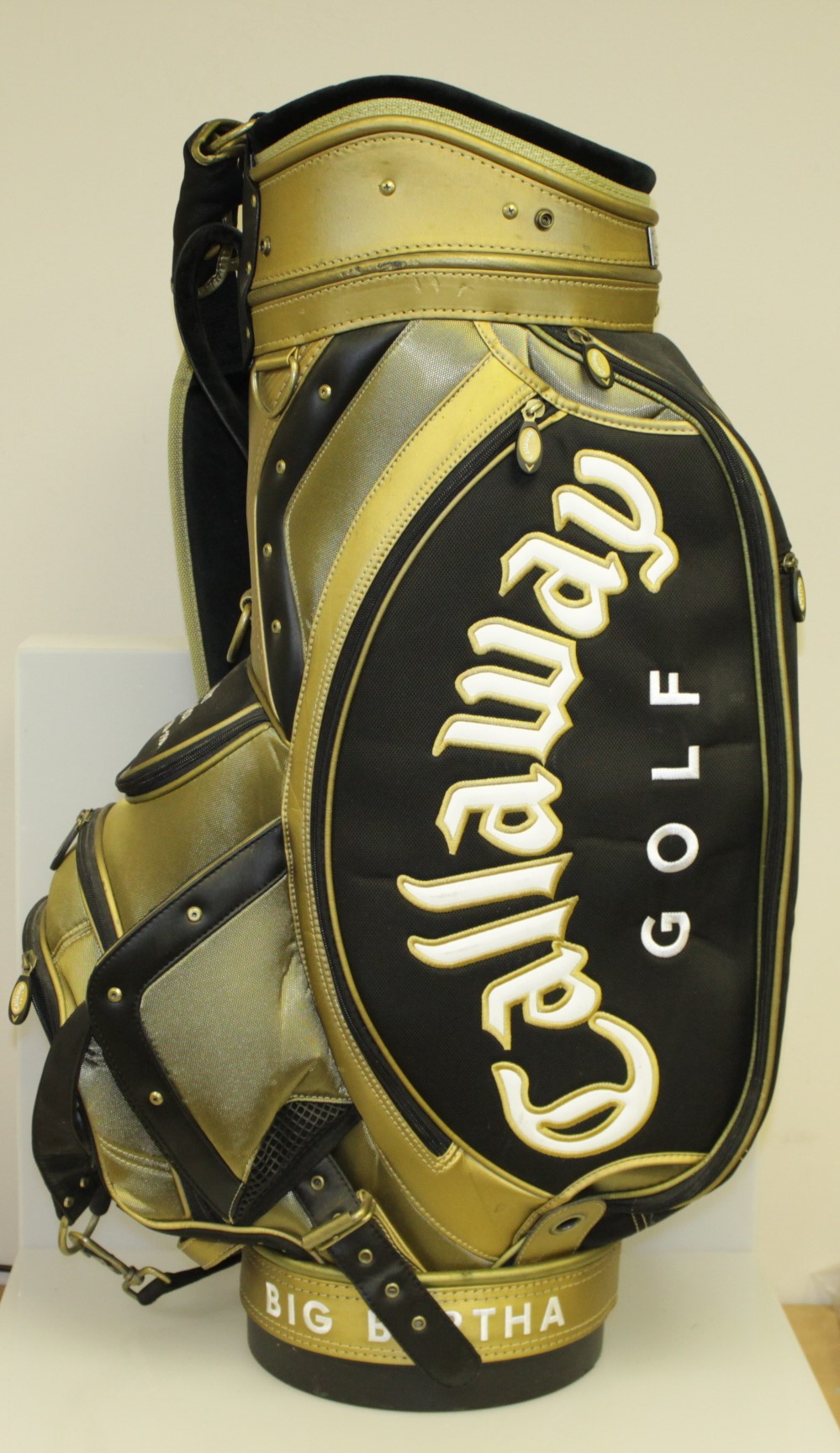 Lot Detail Arnold Palmer Signed Callaway 50th Masters Anniversary Commemorative Golf Bag JSA ALOA