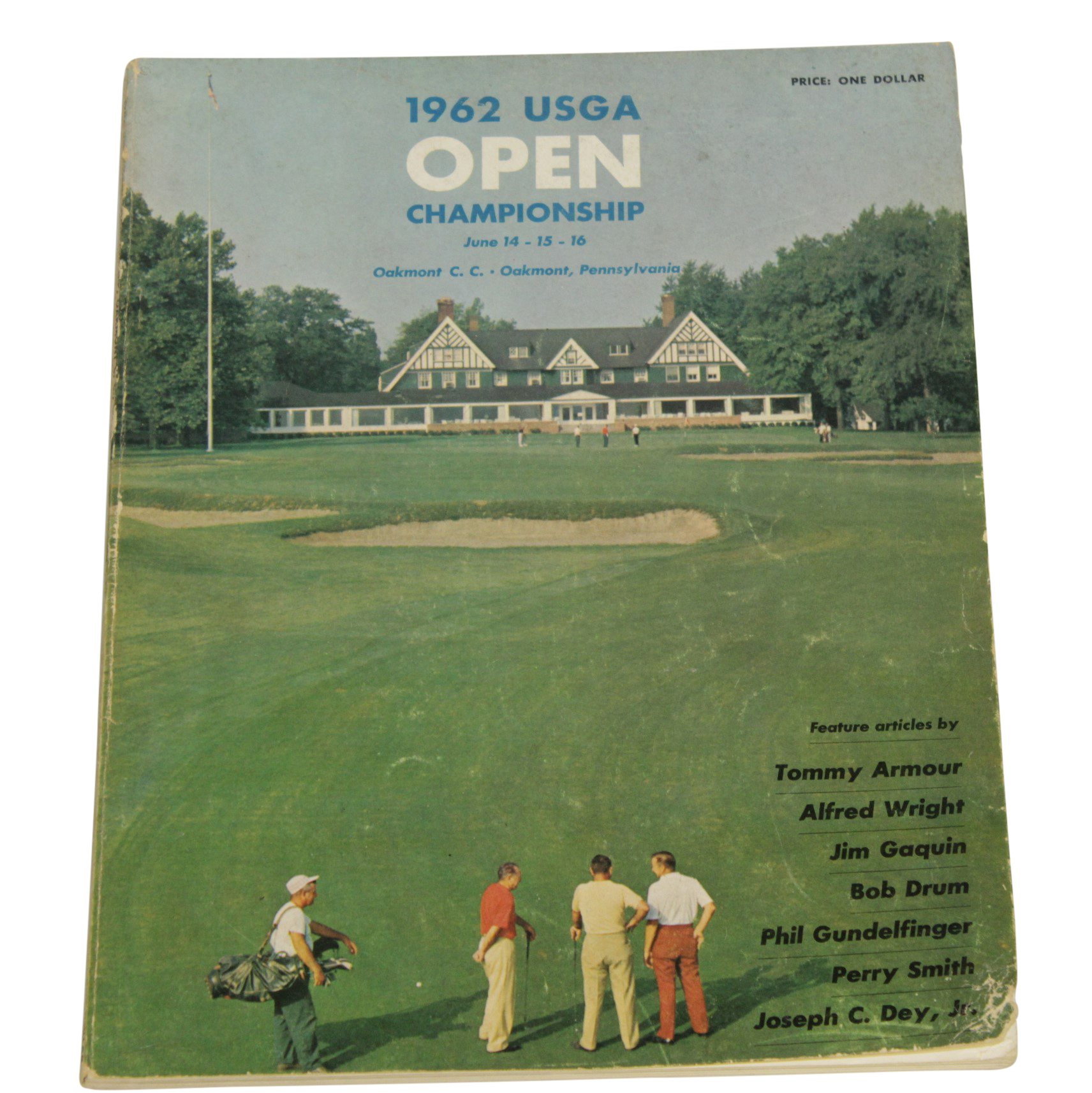 Lot Detail 1962 US Open at Oakmont Country Club Program Jack