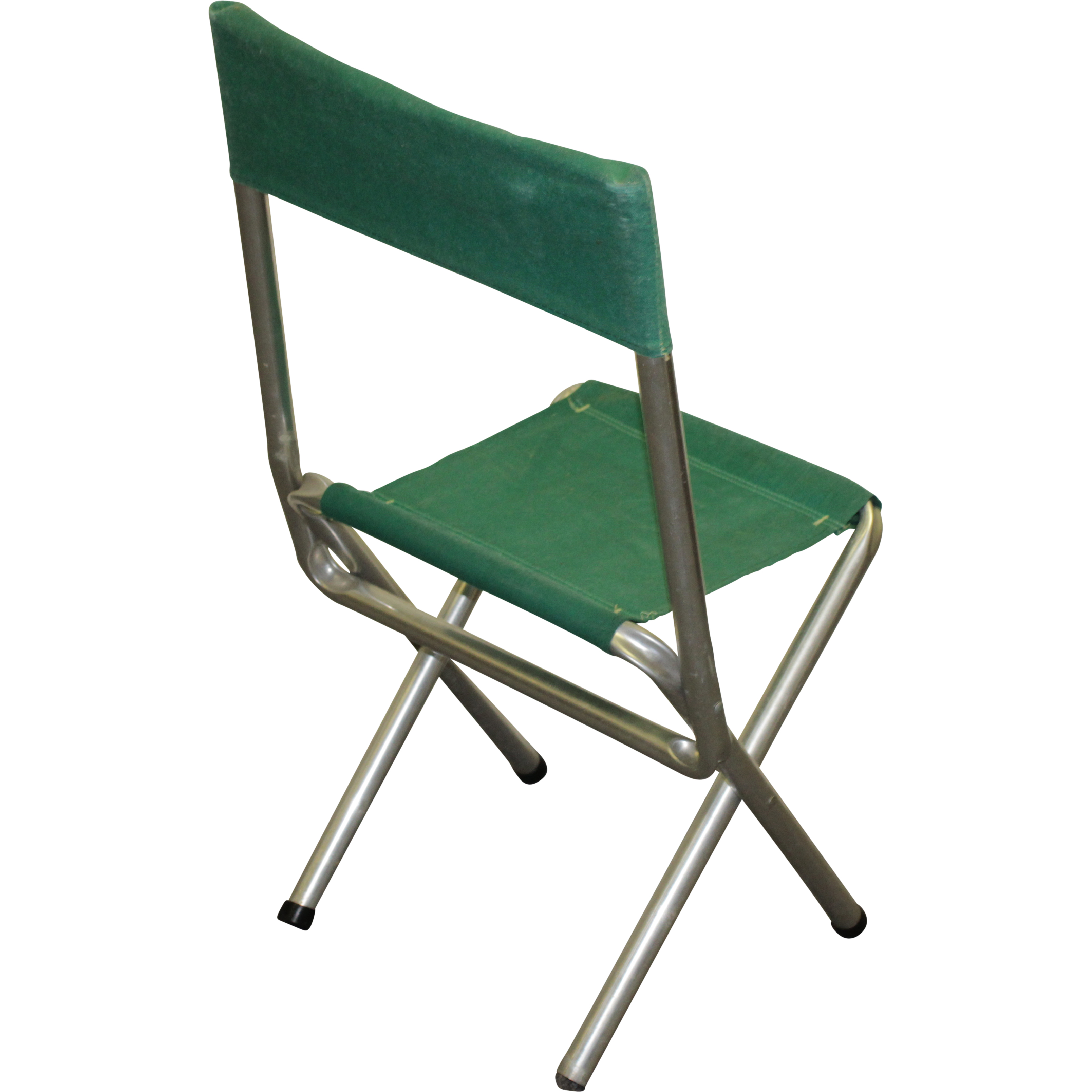 Lot Detail Vintage Masters Tournament Aluminum Green Fold Up/Out Chair
