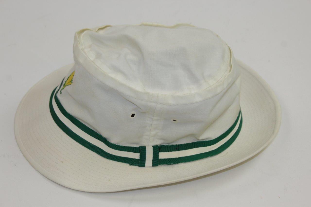 Lot Detail Classic Augusta National Golf Club White Bucket Hat Size
