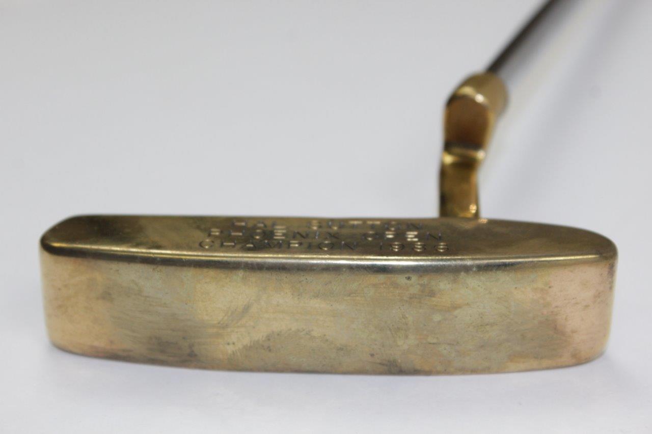 Lot Detail Hal Sutton's Awarded PING Gold Plated PAL Putter for 1986