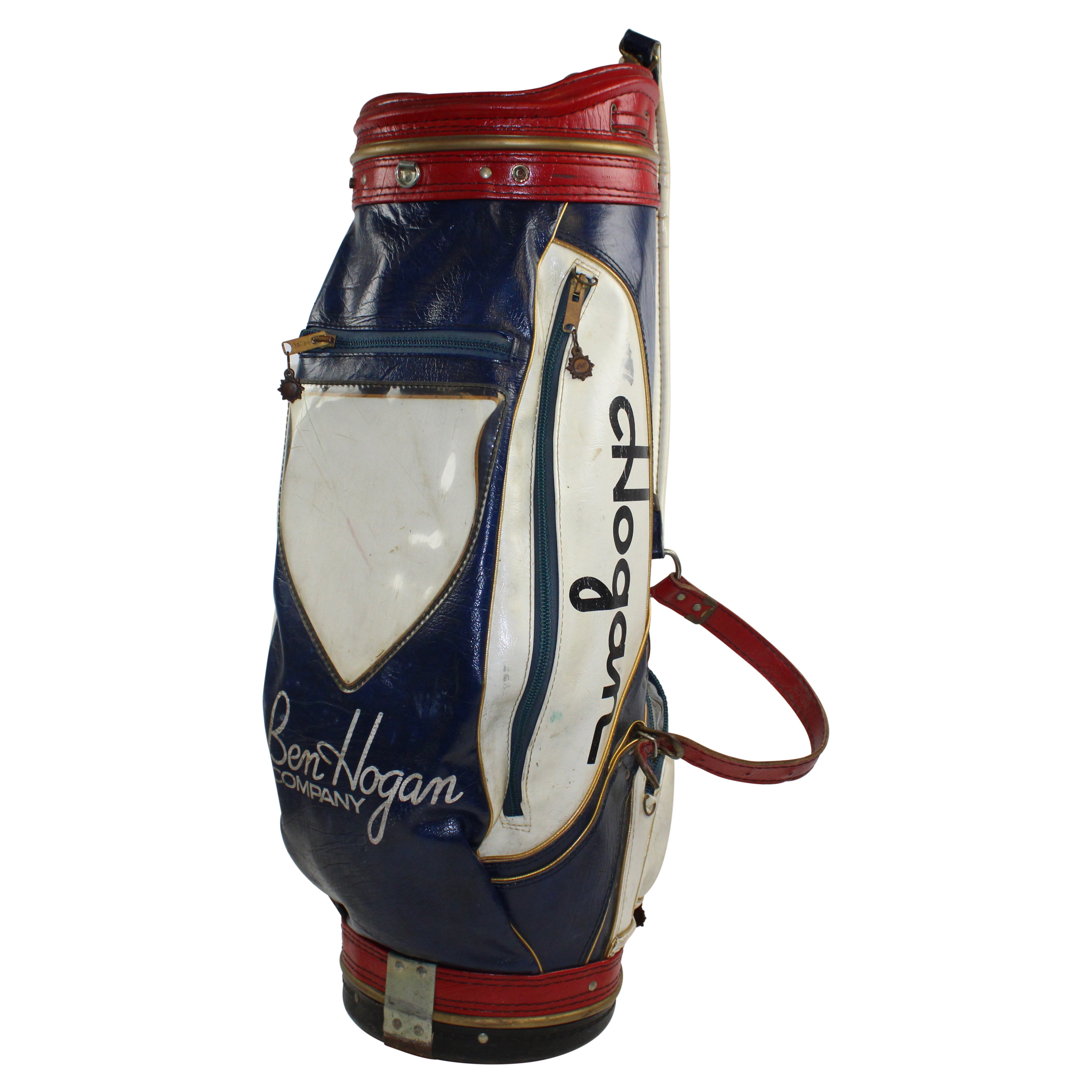 Lot Detail Ben Hogan Company Red, White, And Blue Golf Bag