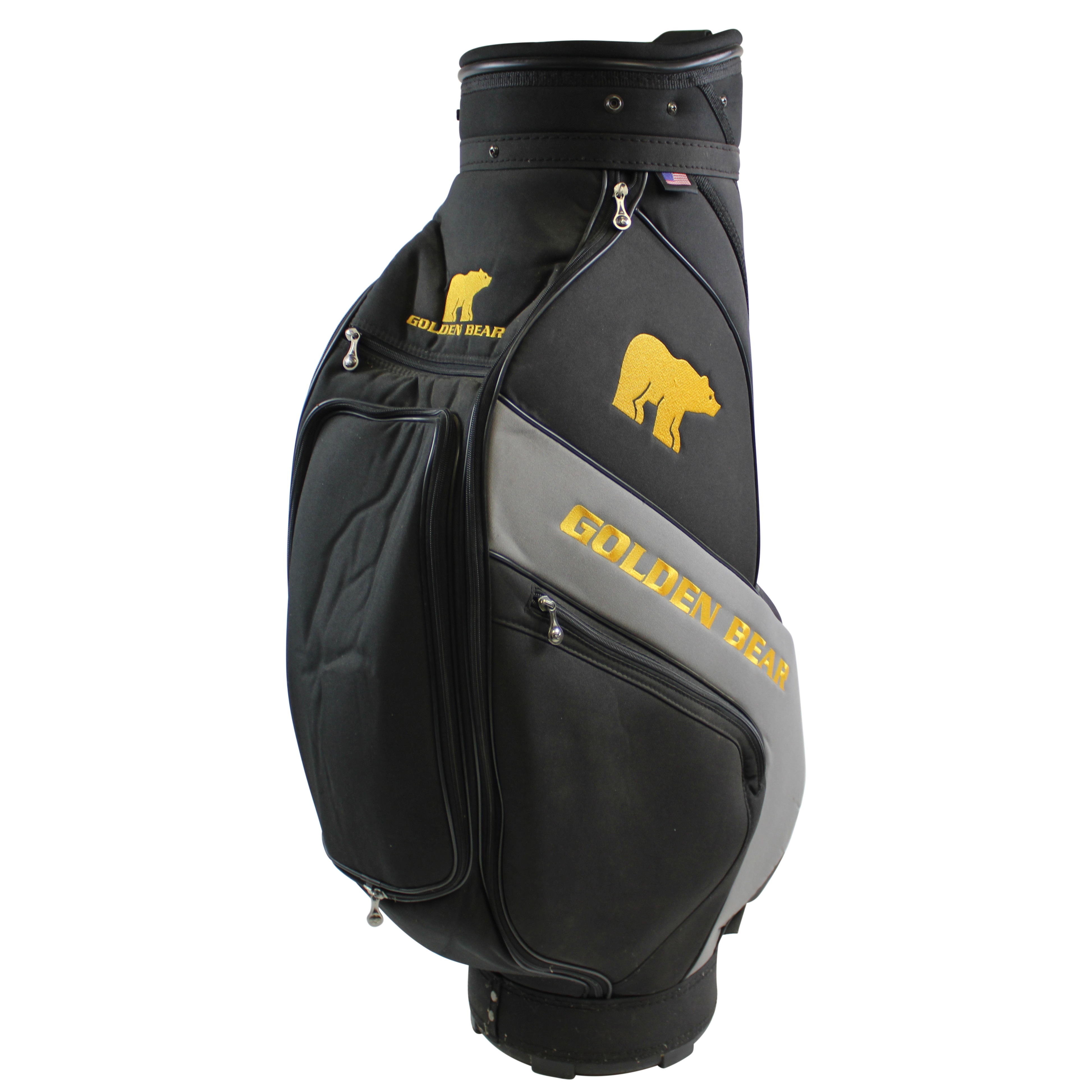 Lot Detail Jack Nicklaus Golden Bear Black Golf Bag