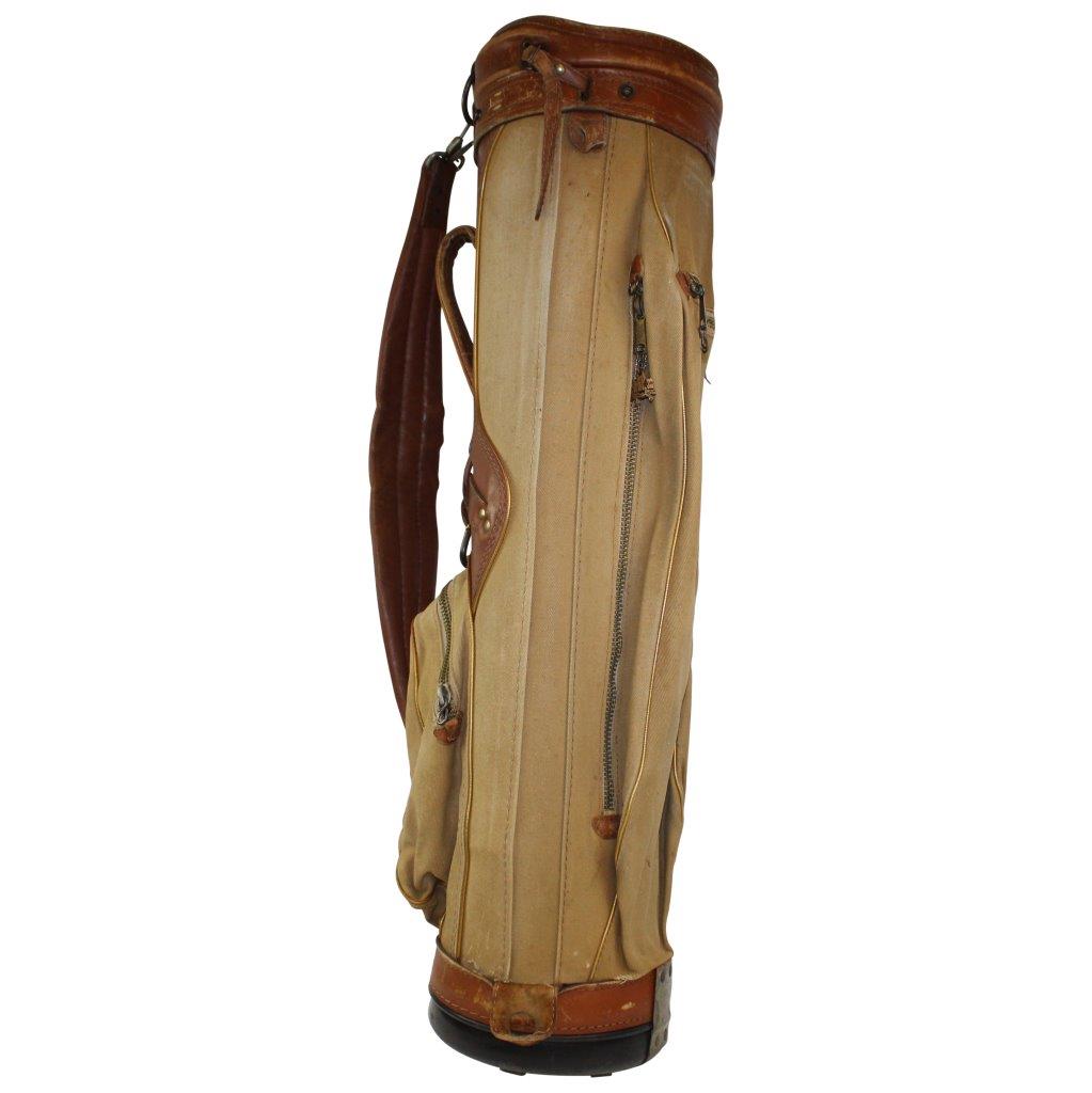 Lot Detail Classic Augusta National Golf Club Leather & Canvas Full