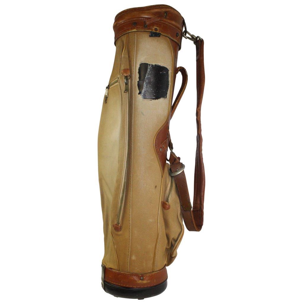 Lot Detail Classic Augusta National Golf Club Leather & Canvas Full