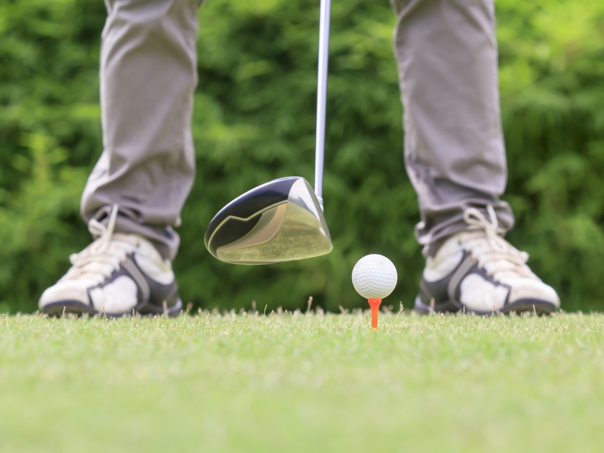 Golf Ball Position Correct Stance From Driver To Putter