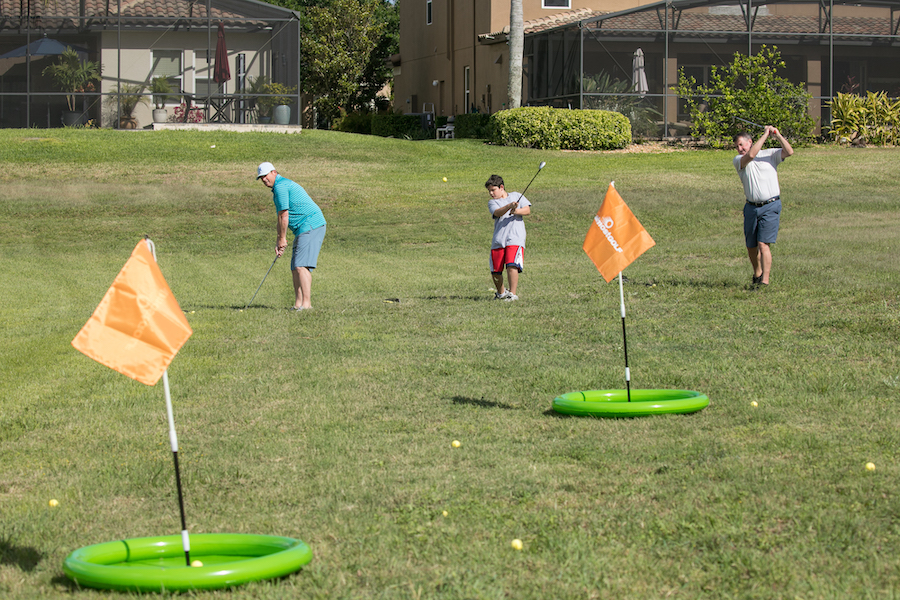 GROWING THE GAME WITH ALMOSTGOLF 1 PRACTICE GOLF BALL PARTNERS WITH