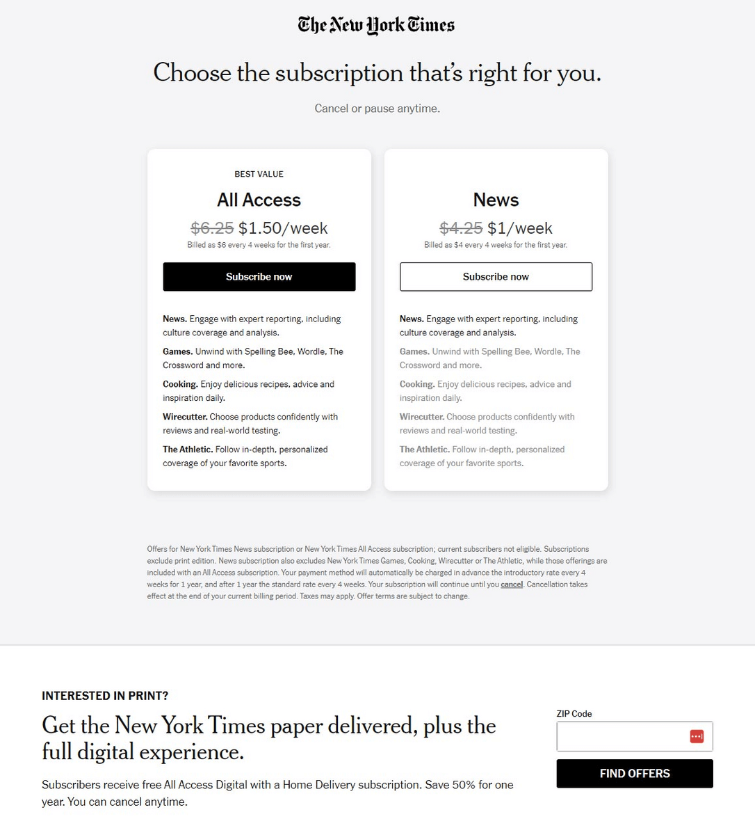 Successful Subscription Pages Tips and Winning Examples