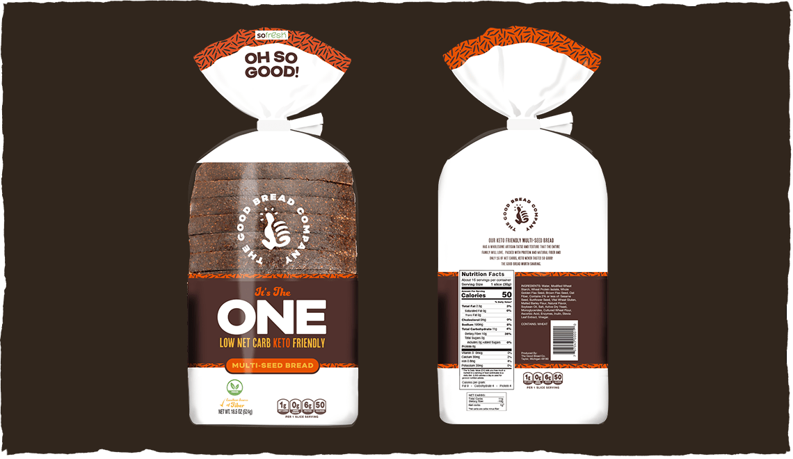 Keto Friendly, Multiseed Bread The Good Bread Company