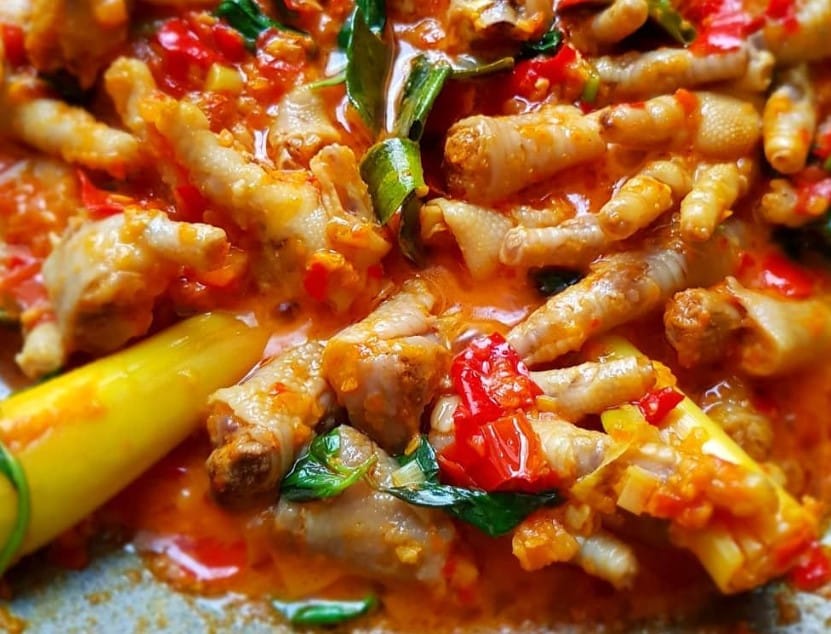 Resep Ceker Mercon Bumbu Rujak Thegorbalsla