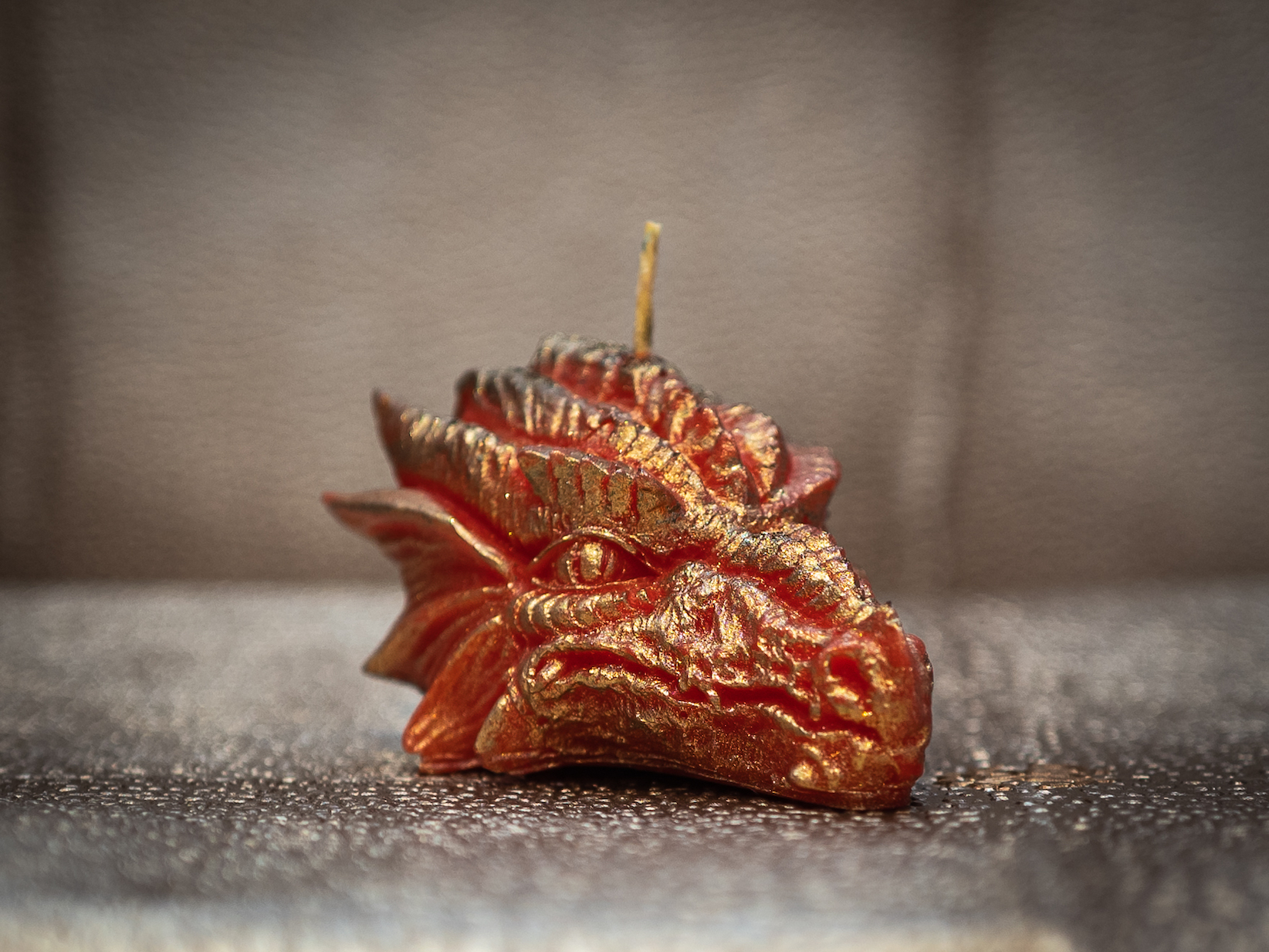 Red Dragon Candle The Graceful Boon