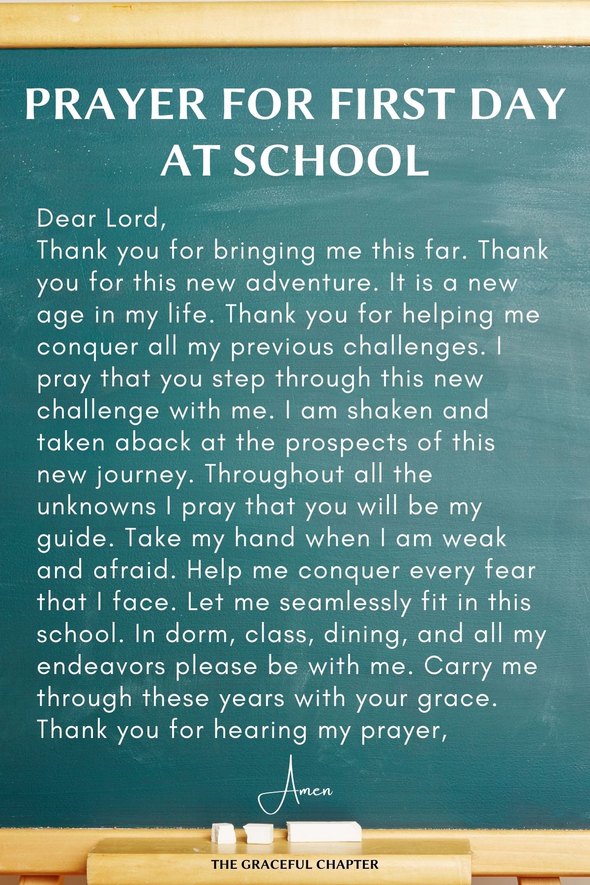 18 Encouraging Prayers For School The Graceful Chapter