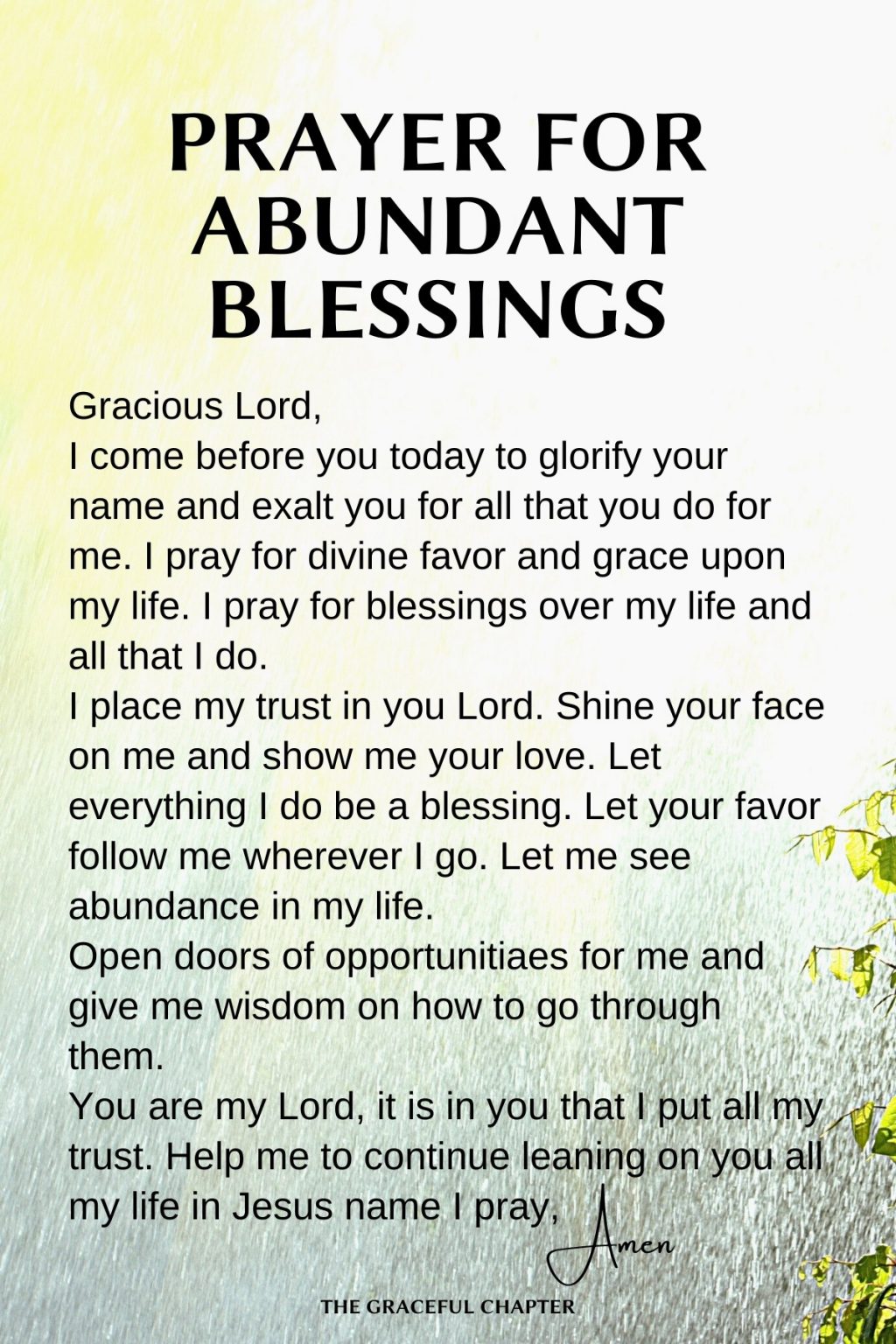43 Bible Verses About Blessings The Graceful Chapter