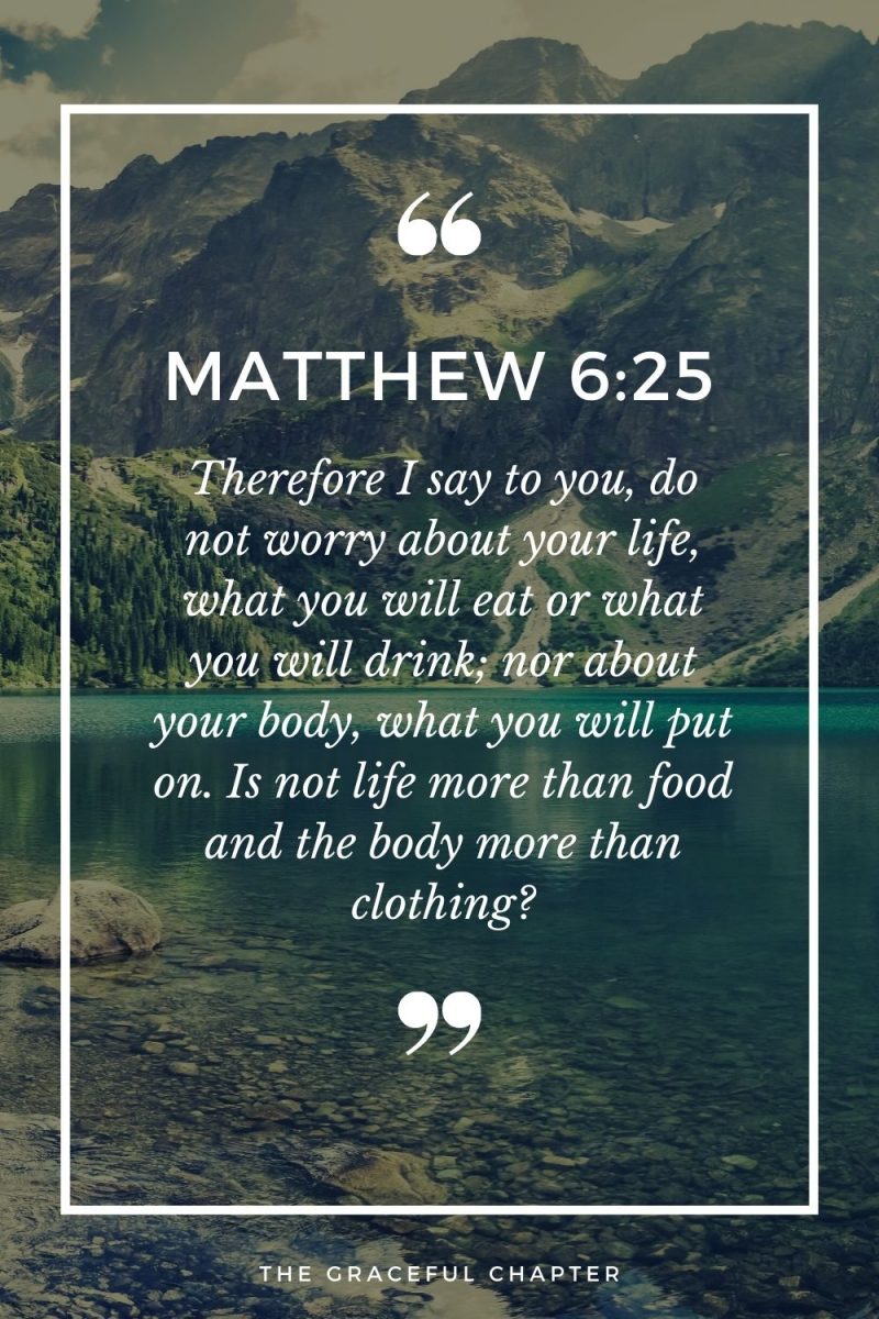 41 Bible Verses About Worrying The Graceful Chapter