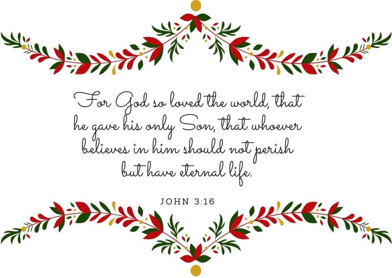 42 Bible Verses For Christmas Cards The Graceful Chapter