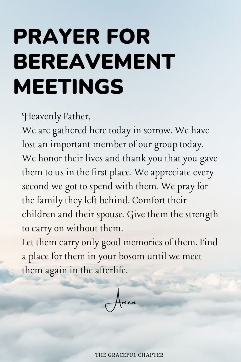 10 Short Prayers For Meetings And Gatherings The Graceful Chapter