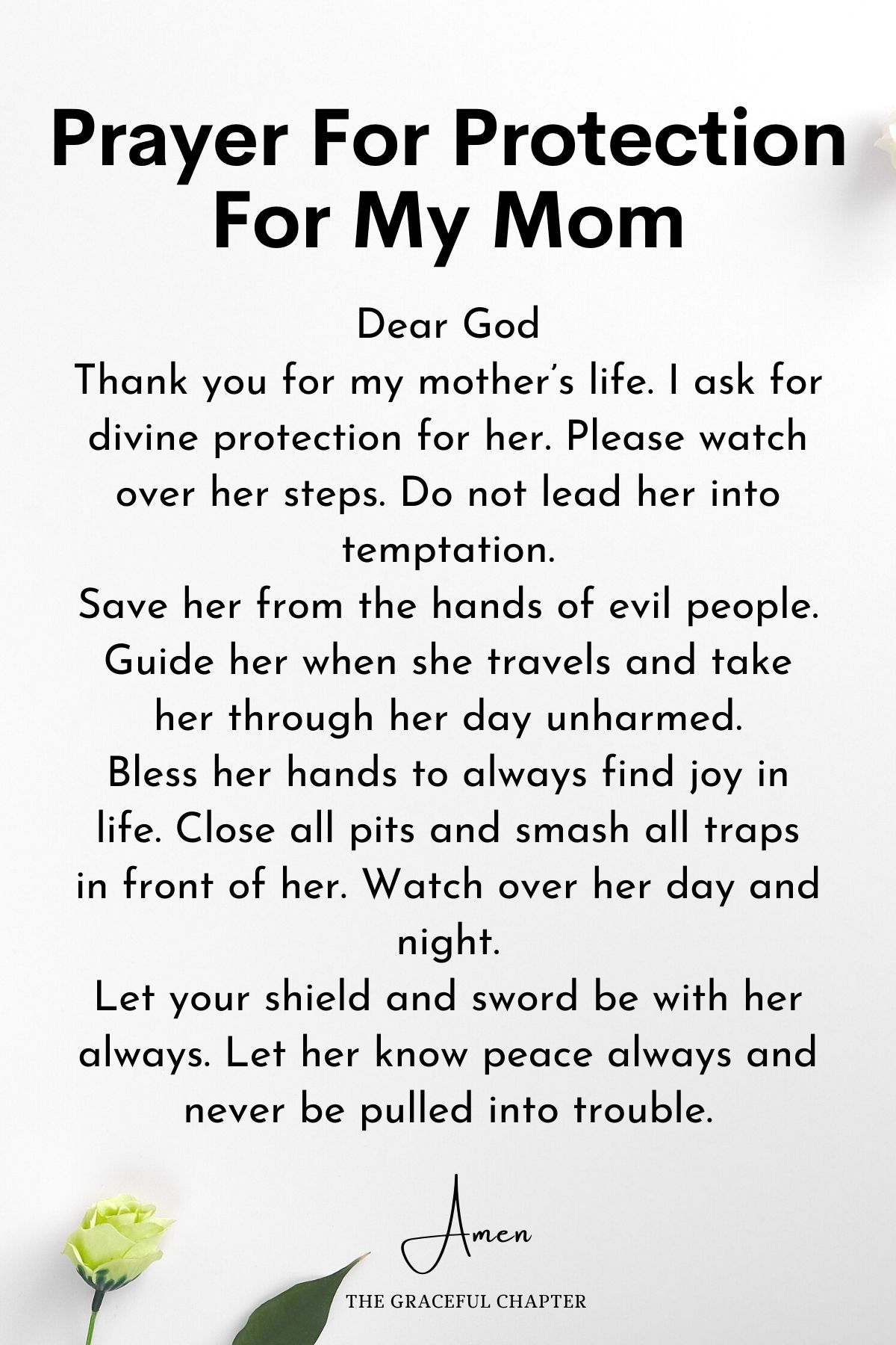 22 Prayers For My Mom The Graceful Chapter