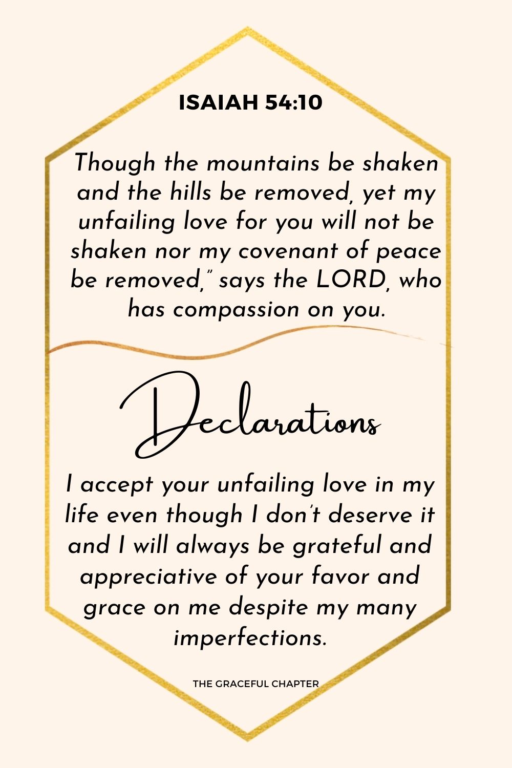 Reflection Isaiah 5410 God’s Love Is Strong And Unconditional