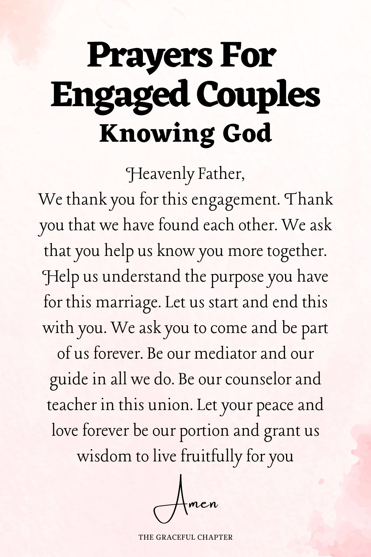 8 Important Prayers For Engaged Couples The Graceful Chapter