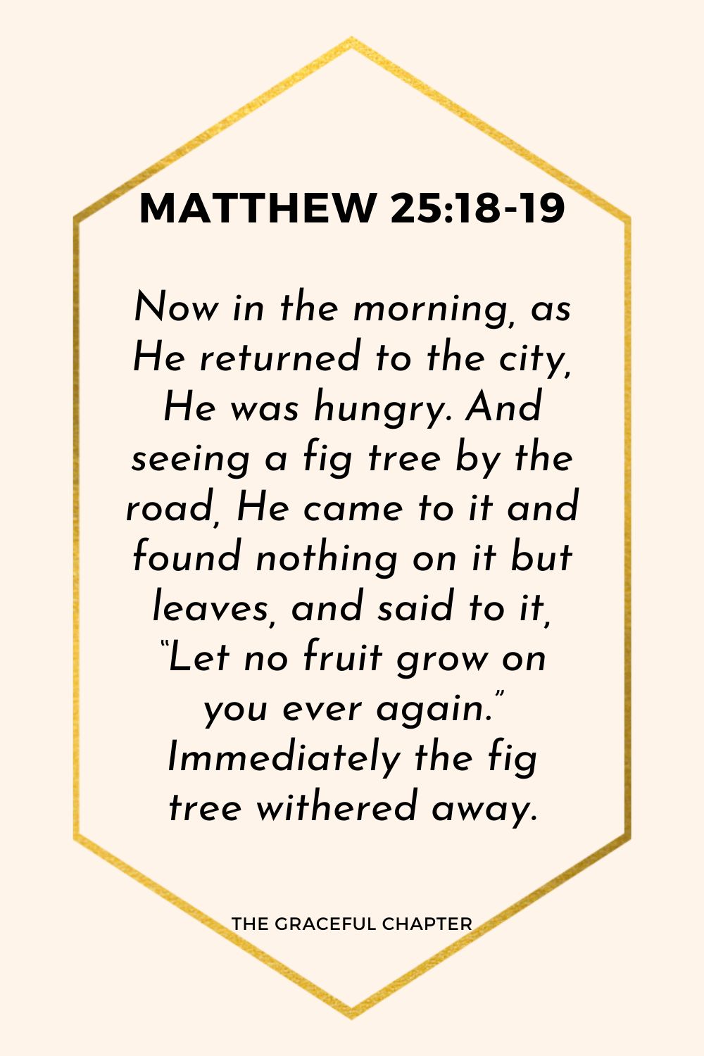 Reflection Matthew 251819 Find Your Purpose The Graceful Chapter