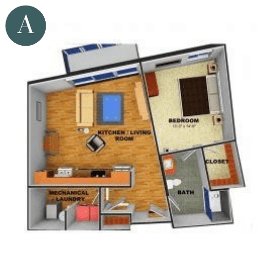 Milwaukee One Bedroom Apartments Granary Lofts