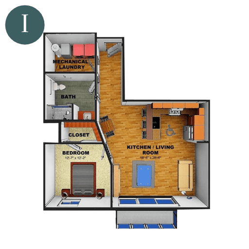 Milwaukee One Bedroom Apartments Granary Lofts