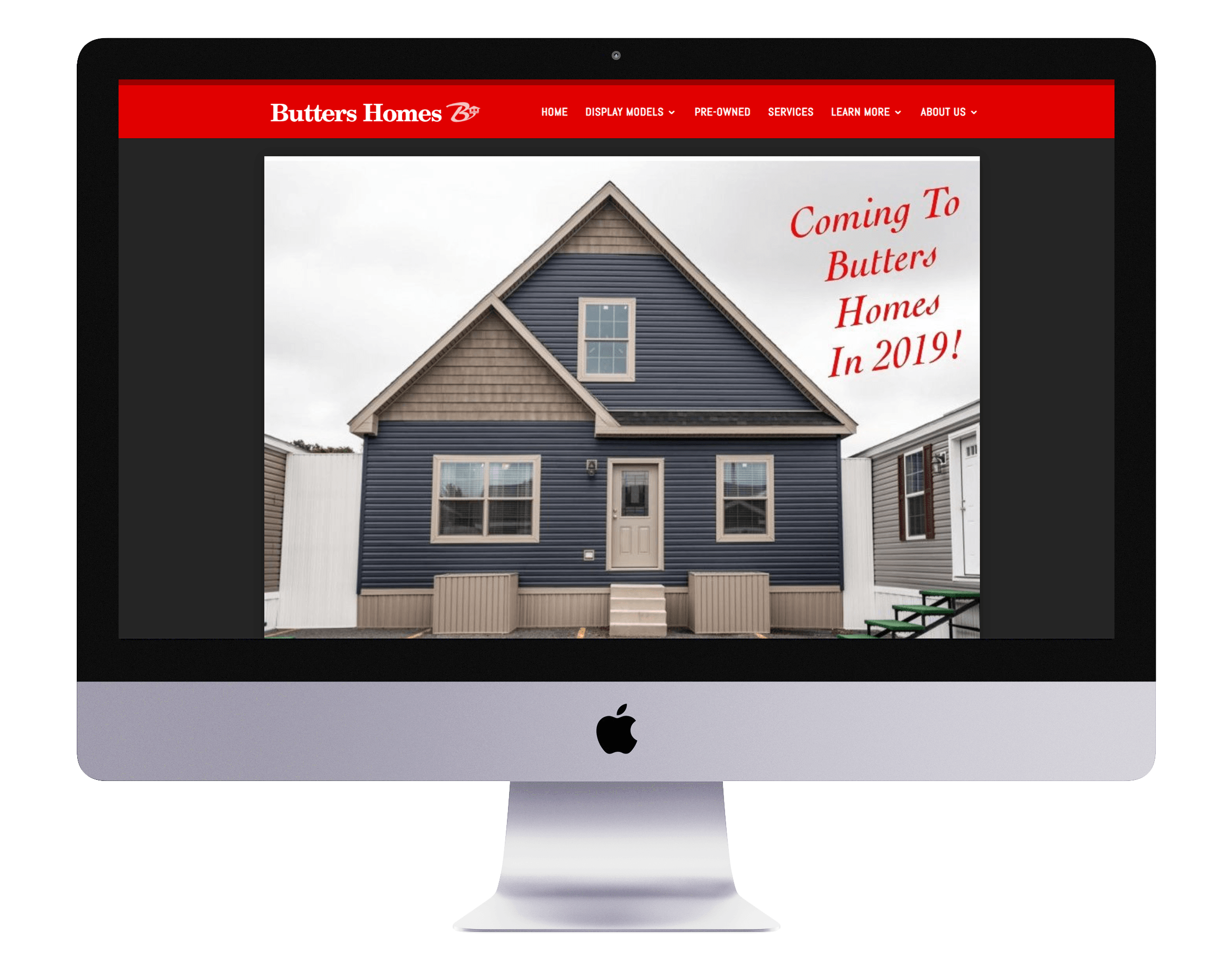 Butters Homes Inc. site The Graphic Hive