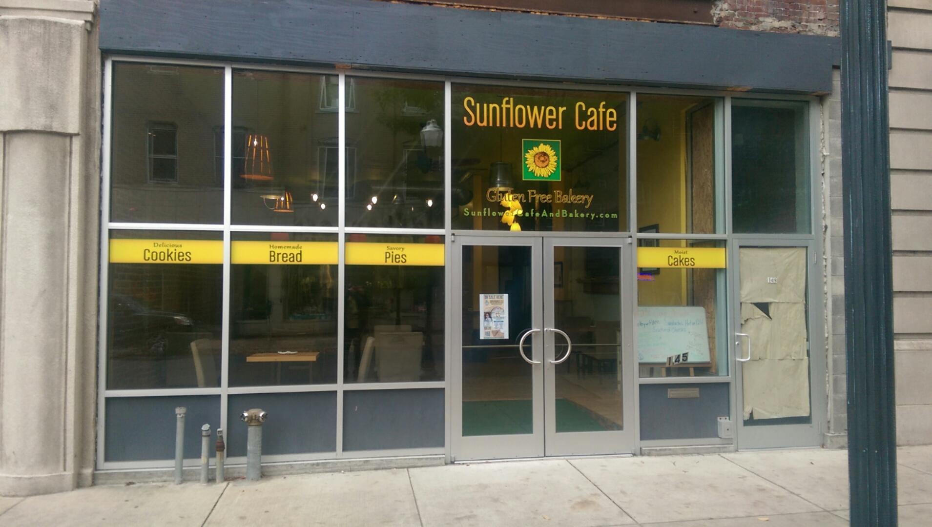 Sunflower Cafe Signage The Graphic Hive