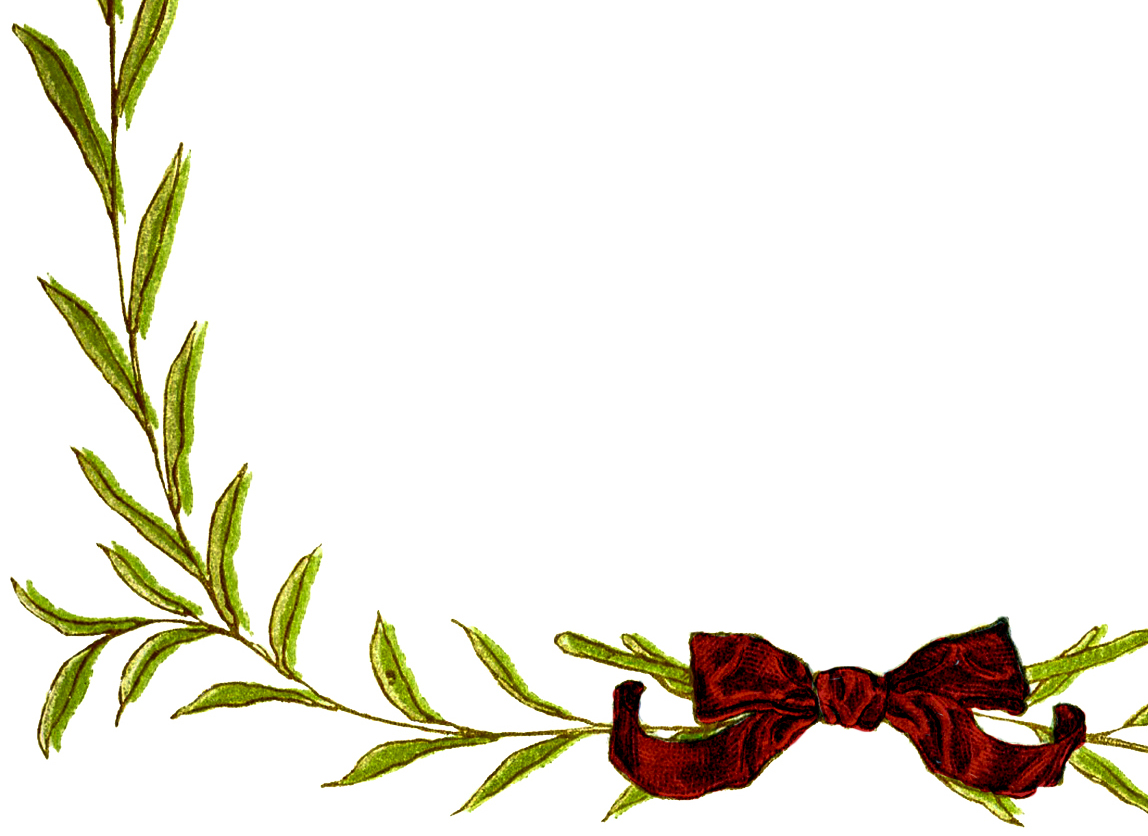 Christmas Wreath Frames Simple Christmas Wreath Frame Images The Graphics Fairy