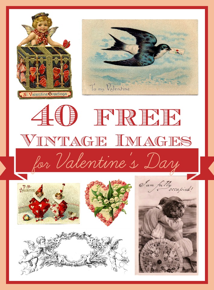 40 Free Valentine's Day Images! The Graphics Fairy