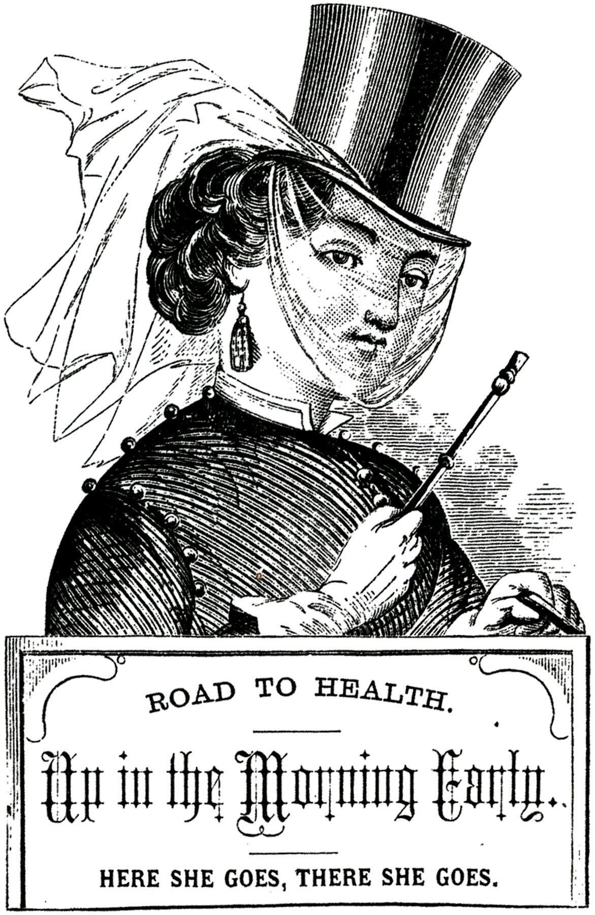15 Victorian Ladies with Signs Labels! The Graphics Fairy