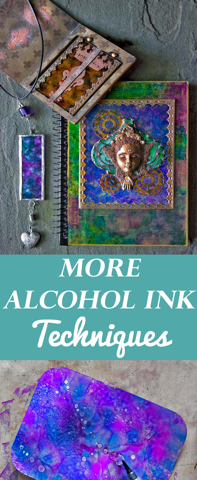 Alcohol Ink Art Techniques