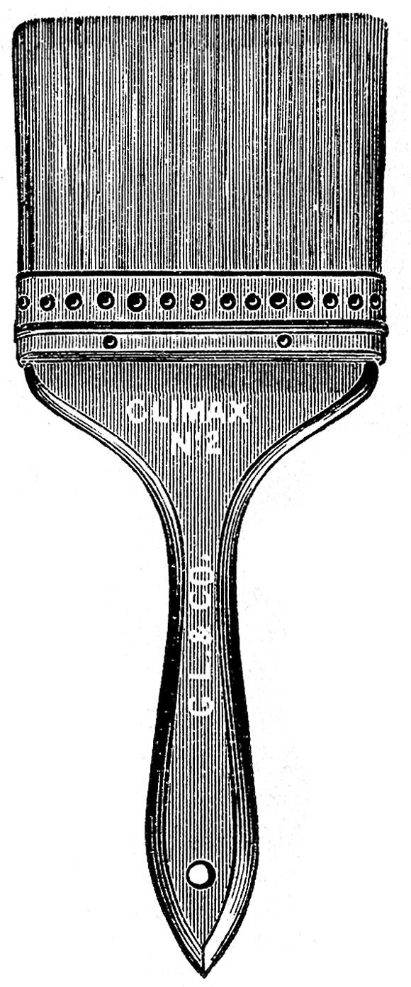 7 House Paint Clipart! The Graphics Fairy