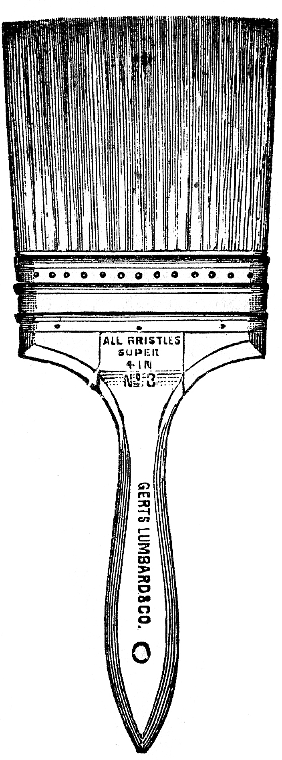 7 House Paint Clipart! The Graphics Fairy
