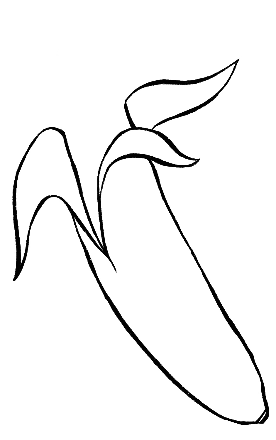 Banana Drawing {5 Easy Steps}! The Graphics Fairy