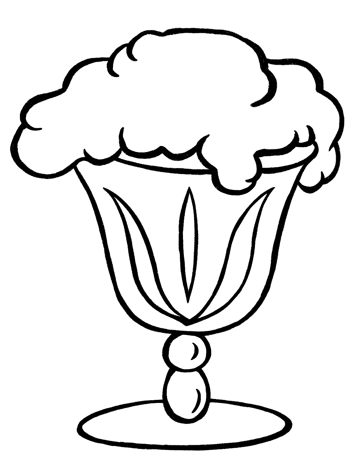 Ice Cream Sundae Drawing {5 Easy Steps}! The Graphics Fairy