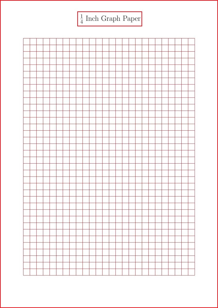 14 Inch Graph Paper The Graph Paper