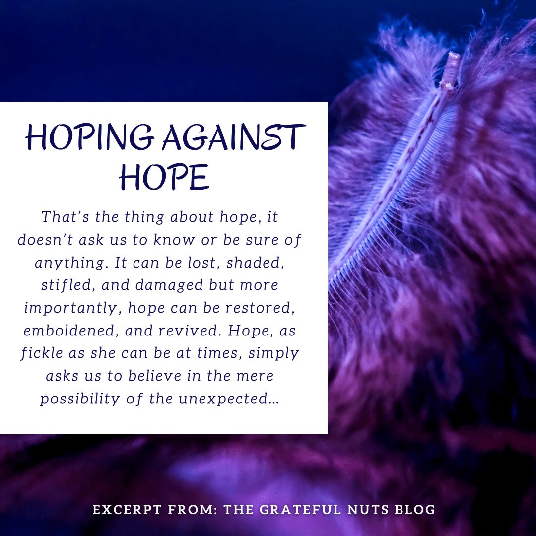 Hoping Against Hope The Grateful Nuts