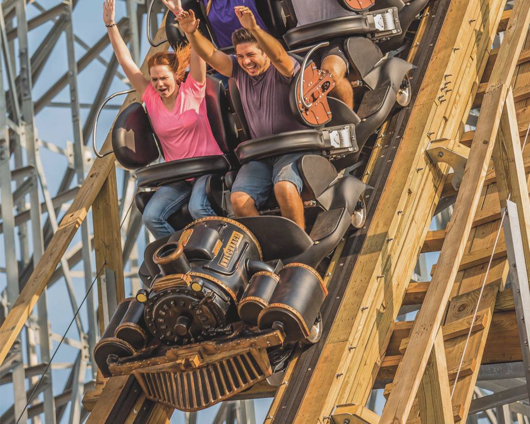 Timberliner Trains • For the Modern Wooden Coaster • The Gravity Group