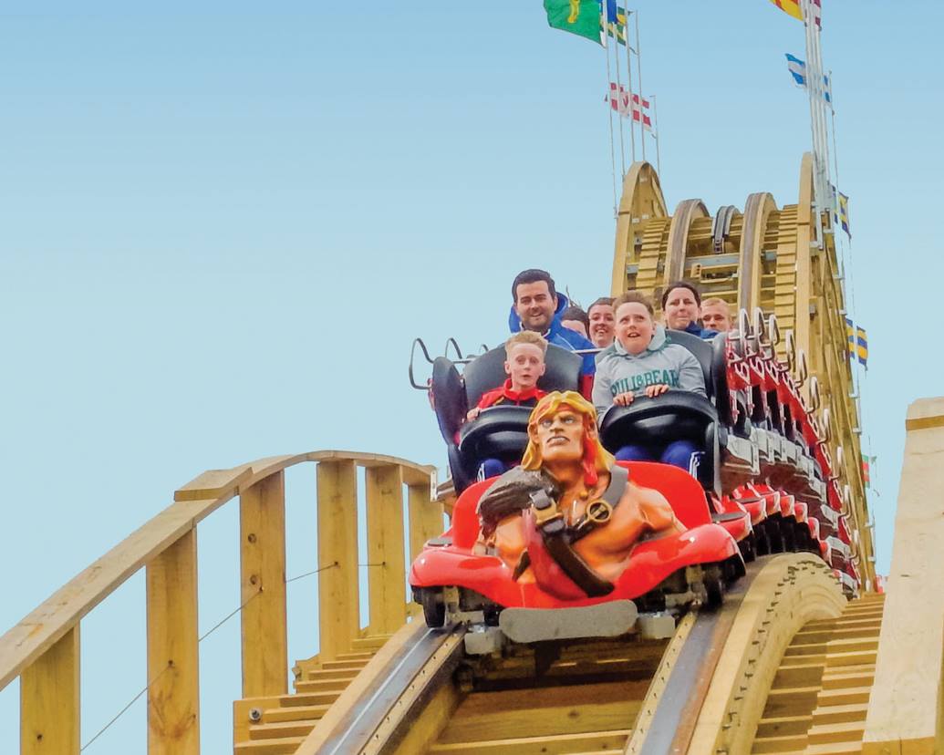 Timberliner Trains • For the Modern Wooden Coaster • The Gravity Group