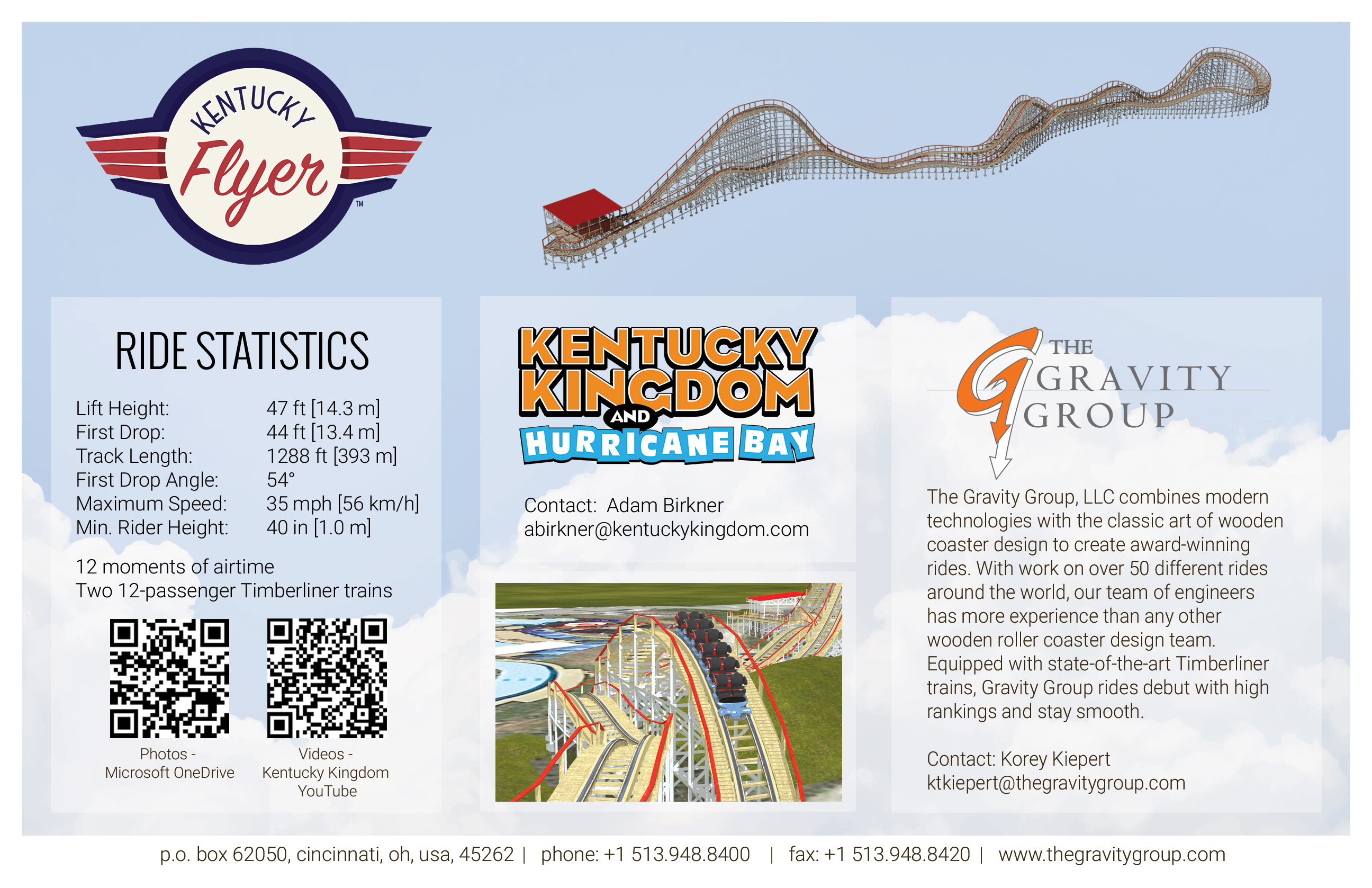 Coming in 2019 Kentucky Flyer • The Gravity Group, LLC