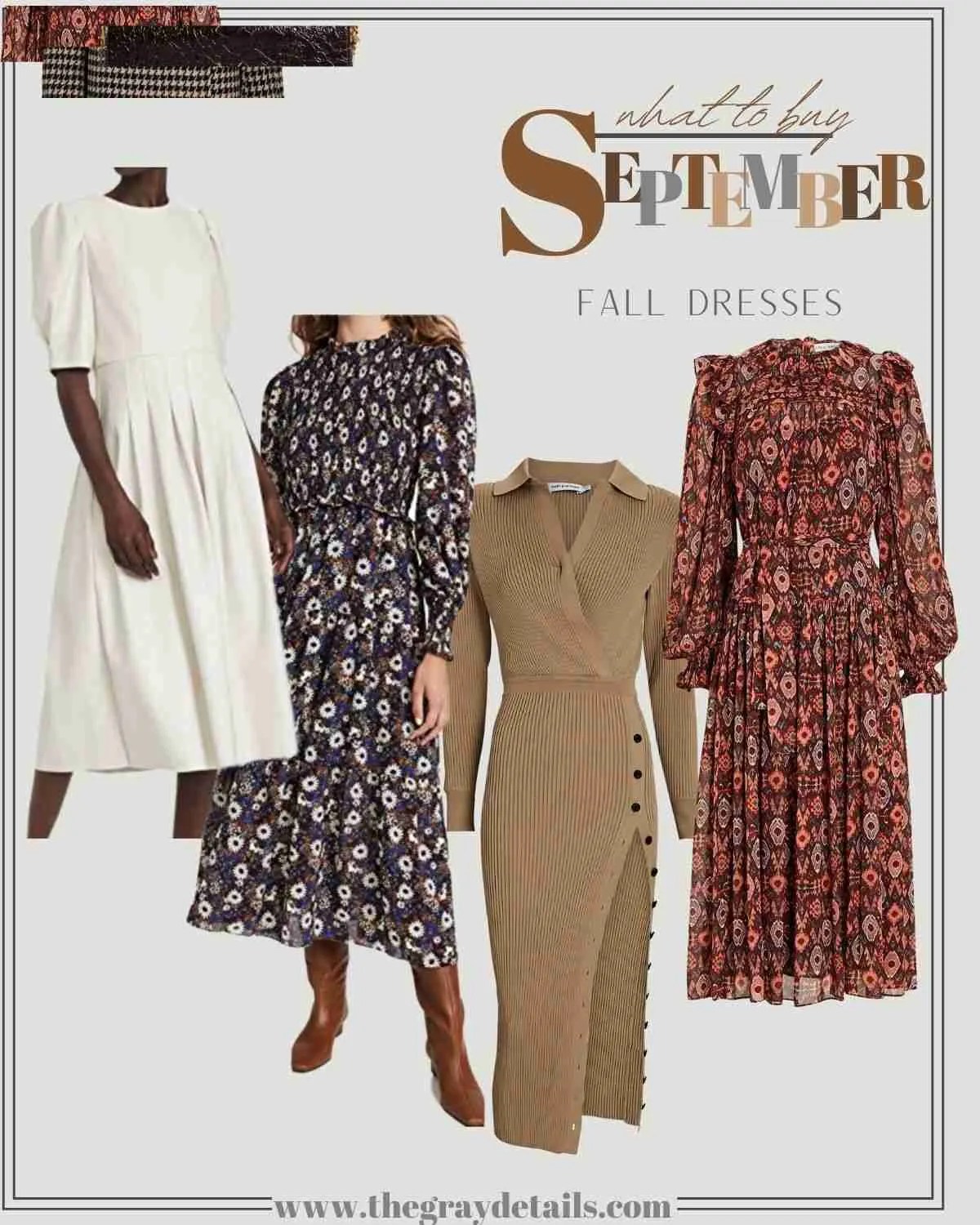 Monthly Style Guide What to Buy In September the gray details