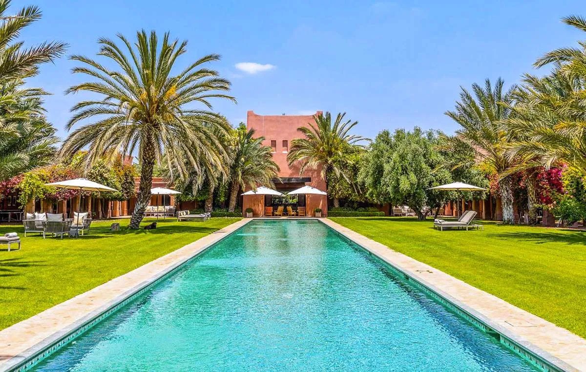 Extraordinary villa to rent in Marrakech with staff