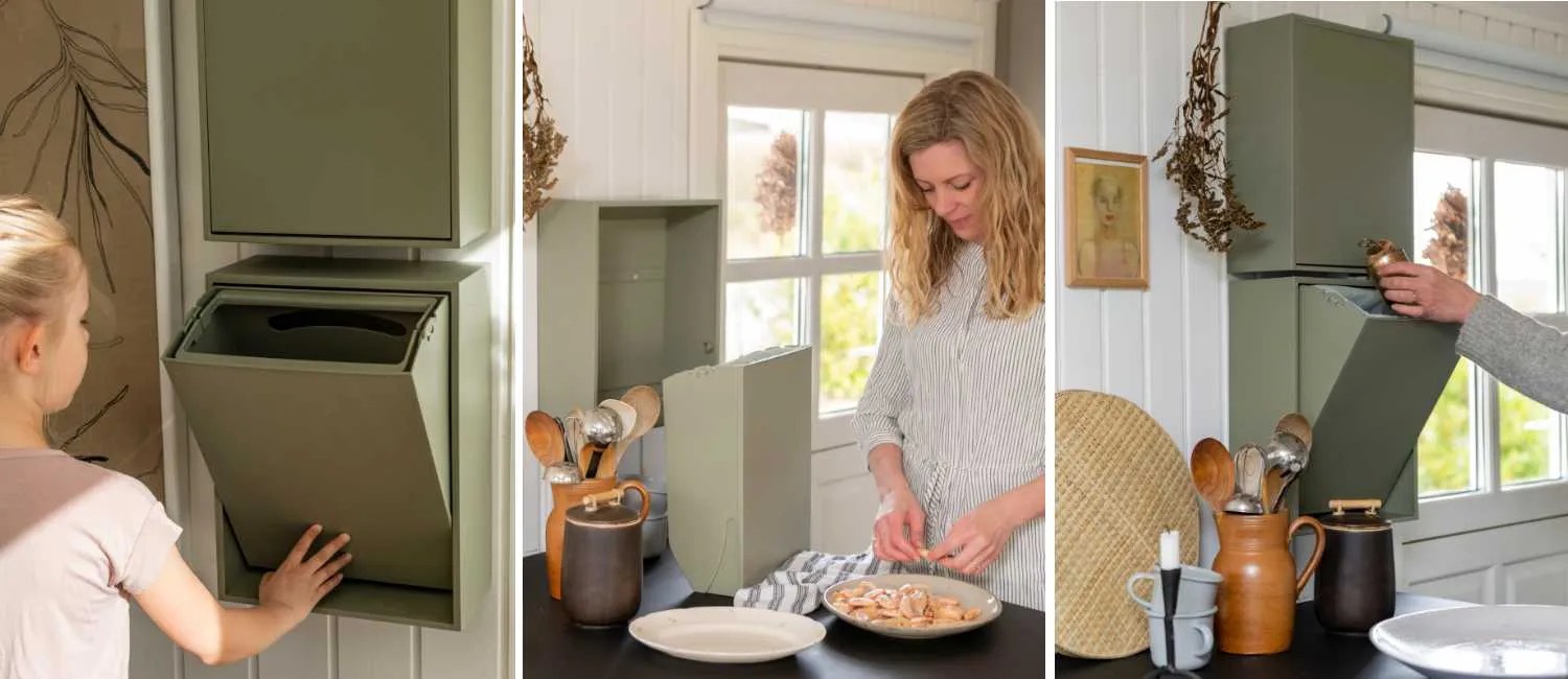 Recycling bins for home that look good and are eco friendly